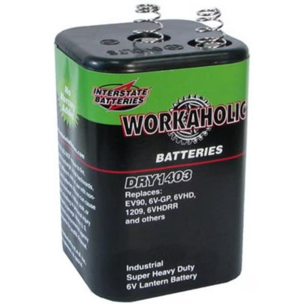 6V Hd Lantern Battery, Interstate Batteries, Mfr#: DRY1403